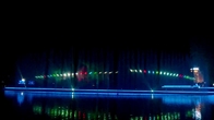 ديكور ليزر المياه المعرض ، نظام عرض ضوء الليزر الرقمي على نافورة المياه المزود