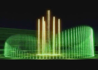 RGB DMX الإضاءة الرقص المياه الخفيفة ونافورة تظهر البرية أوزة الجناح تصميم الطيور المزود